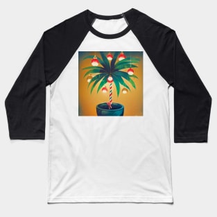 A Tropical Christmas Baseball T-Shirt